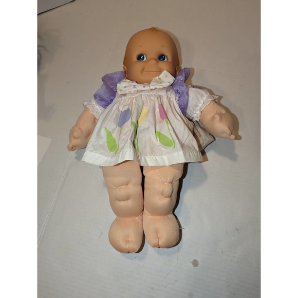 Vintage 1993 Rose Art Kewpie Babies Doll 16" Tall Giggles Laughs Works - Picture 4 of 9